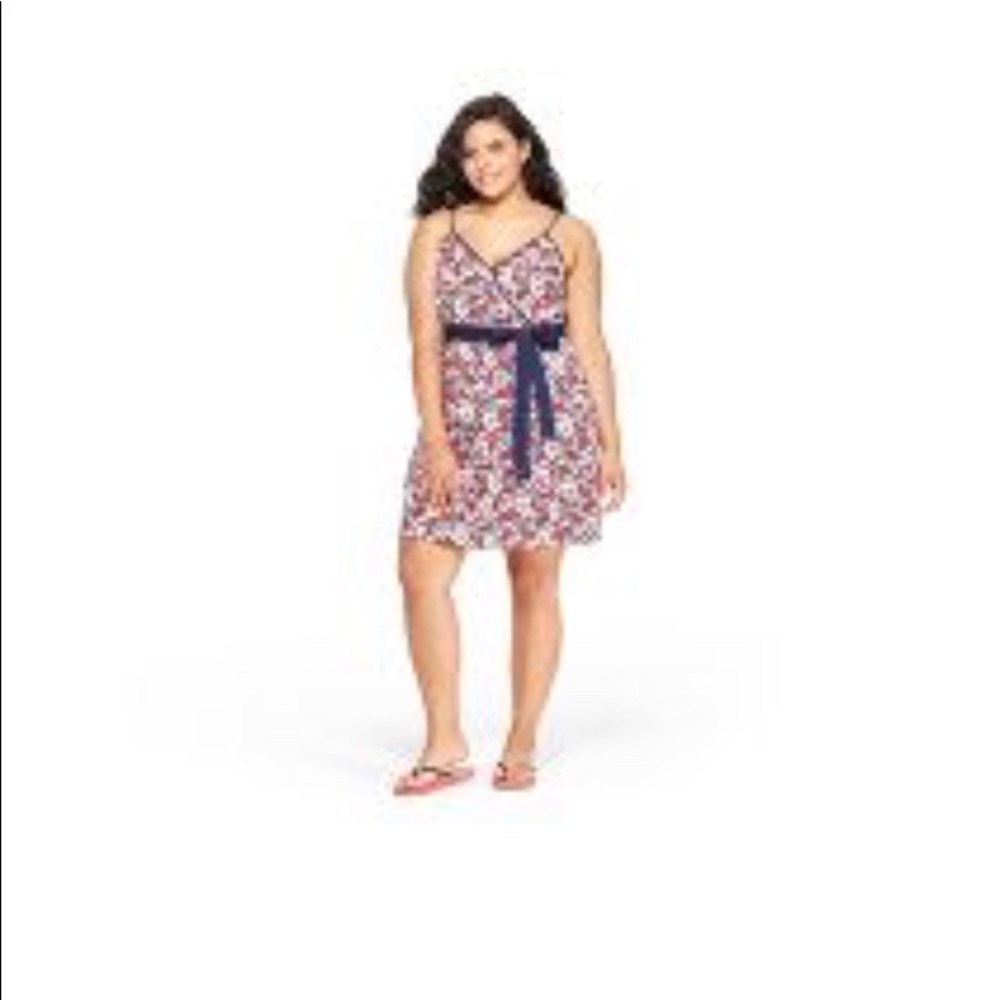 Vineyard Vines Whale Floral Strappy Dress